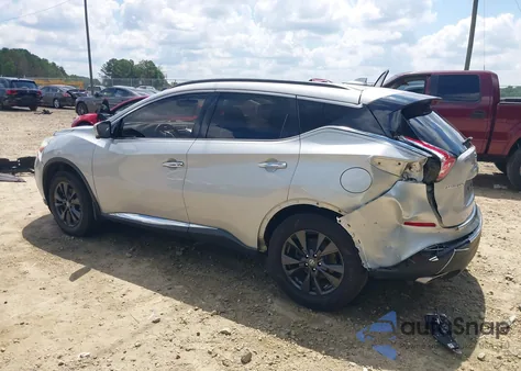 2017 Nissan Murano Sv из США, поврежденный, VIN 5N1AZ2MG9HN191389